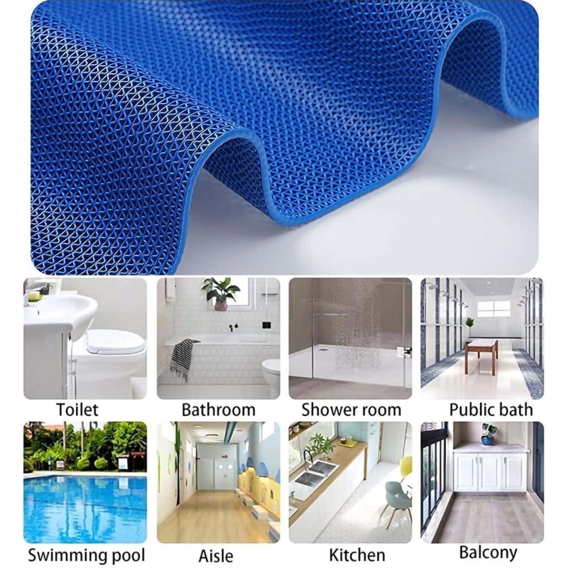 RUBBER SHEET BLUE COLOR 120 CM X 5.5 MM X 15 MTR