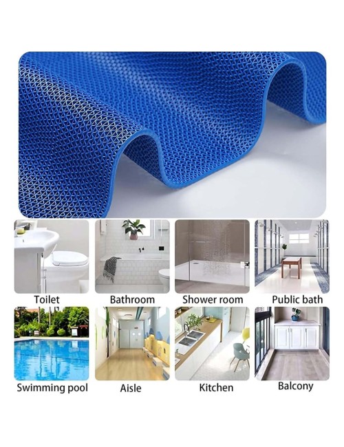 RUBBER SHEET BLUE COLOR 120 CM X 5.5 MM X 15 MTR