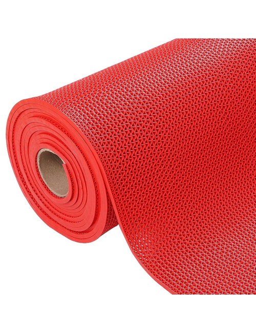 RUBBER SHEET RED COLOR 120 CM X 5.5 MM X 15 MTR
