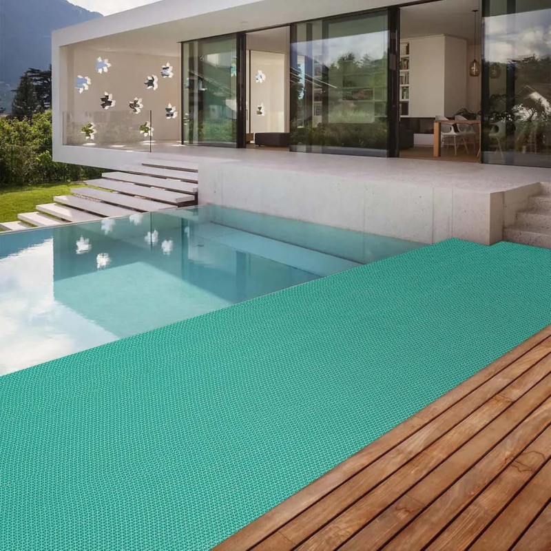 RUBBER SHEET GREEN COLOR 120 CM X 5.5 MM X 15 MTR