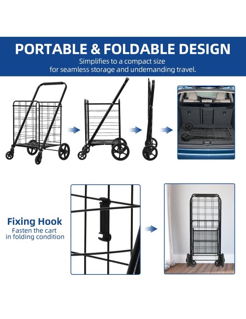 MESH FOLDED TROLLEY BIG