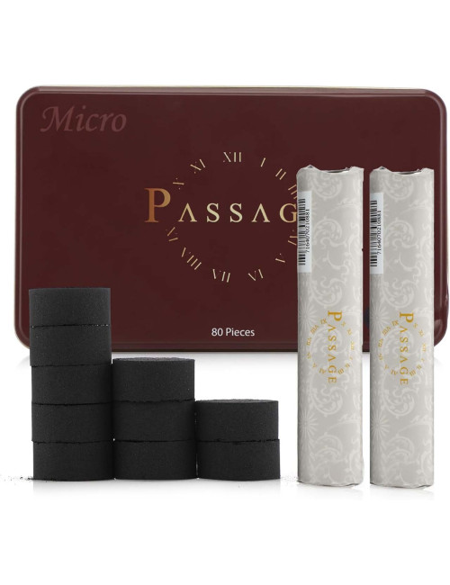 Passage Quick Lighting Micro Charcoal Briquets Box 80 PCS