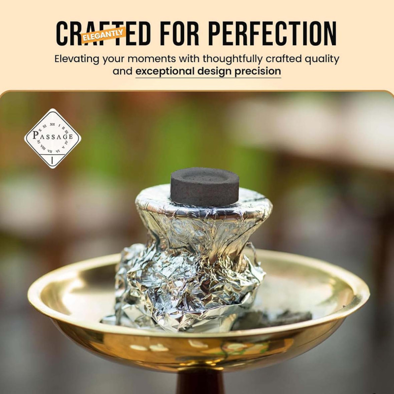 Passage Quick Lighting Micro Charcoal Briquets Box 80 PCS