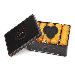 Passage Quick Lighting Charcoal Briquets Box 100 PCS