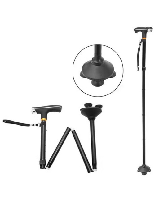 MJ-20291 ADJUSTABLE WALKING STICK WITH LED LIGHT