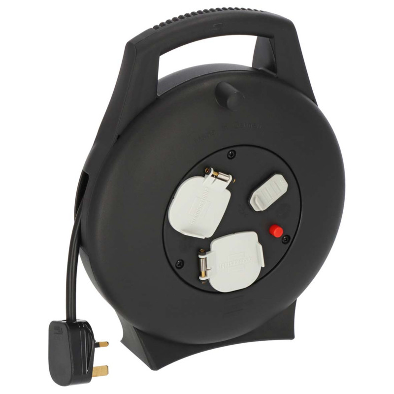 VL-X V315 U BG DOMESTIC CABLE REEL 13 AMP 2WAY+2USB15 MTR