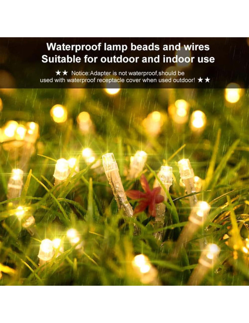 480LED DECORATIVE ROPE LIGHTS 50MTR YELLOW