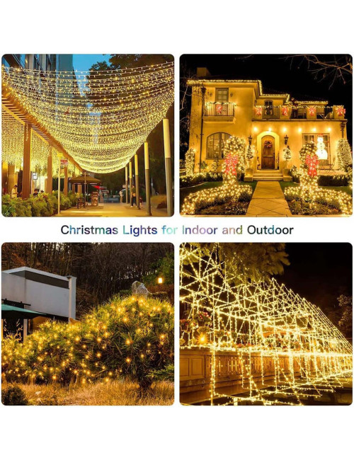 480LED DECORATIVE ROPE LIGHTS 50MTR YELLOW