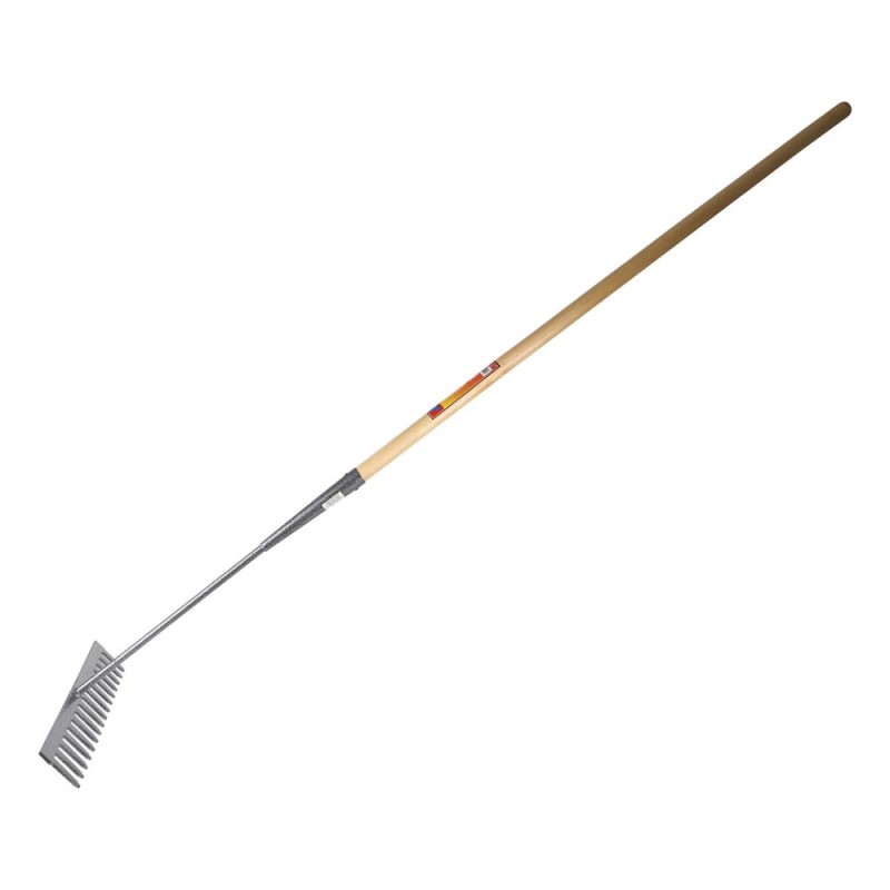 MR11-16SL ASPHALT RAKE WITH LONG WOOD HANDLE TYPE A 16T