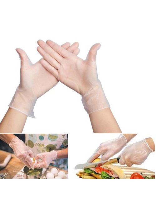 Passage Medium Vinyl Gloves (100 pcs) Powder Free