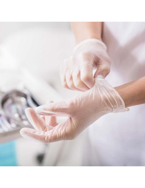Passage Medium Vinyl Gloves (100 pcs) Powder Free