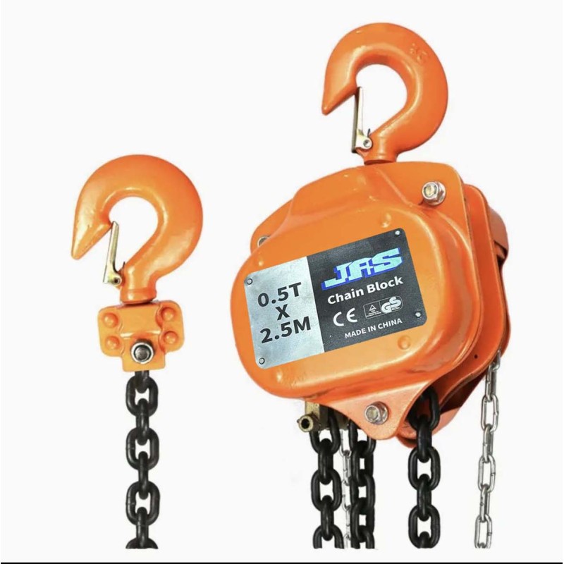 VITAL CHAIN BLOCK 0.5 TON x 2.5 MTR