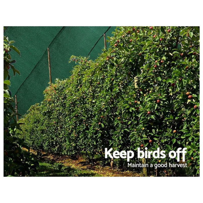 P. E. ULTRA SHADE NET DARK GREEN 70% 4.0 x 50 MTR