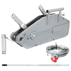 RLM16-02 STEEL WIRE ROPE PULLING HOIST 1.6 TON x 20 MT