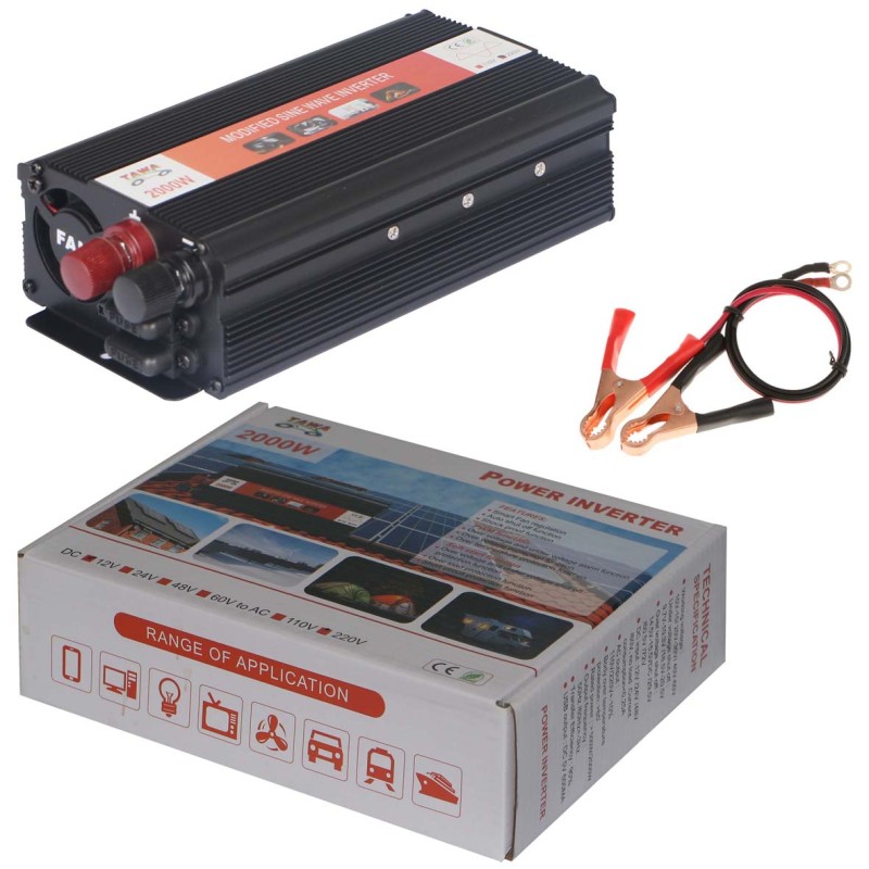 TAWA 2000W POWER INVERTER DC12V
