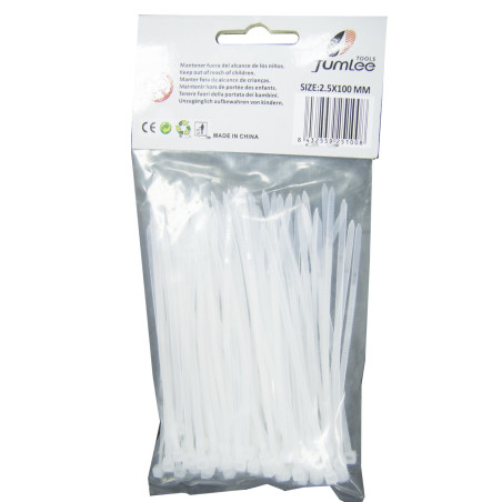 CABLE TIE 3.6 x 150 MM WHITE