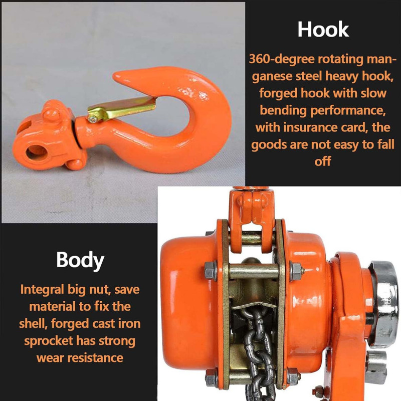 HSH LEVER HOIST 6 TON x 1.5 MTR