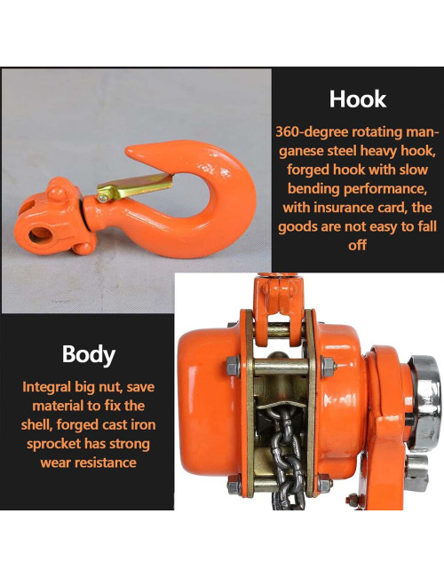 HSH LEVER HOIST 6 TON x 1.5 MTR