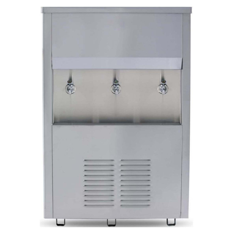 STAINLESS STEEL WATER COOLER WITH 3 TAP