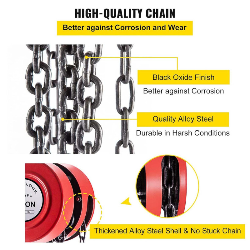 LI0113 VITAL CHAIN BLOCK 5 TON x 3 MTR