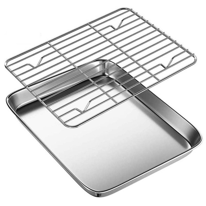 Plaques Cuisson Antiadhésives HaWare - Lot De 2 - Dimensions 40,5x30