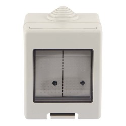 WATERPROOF SWITCH DOUBLE POOL 20 AMP