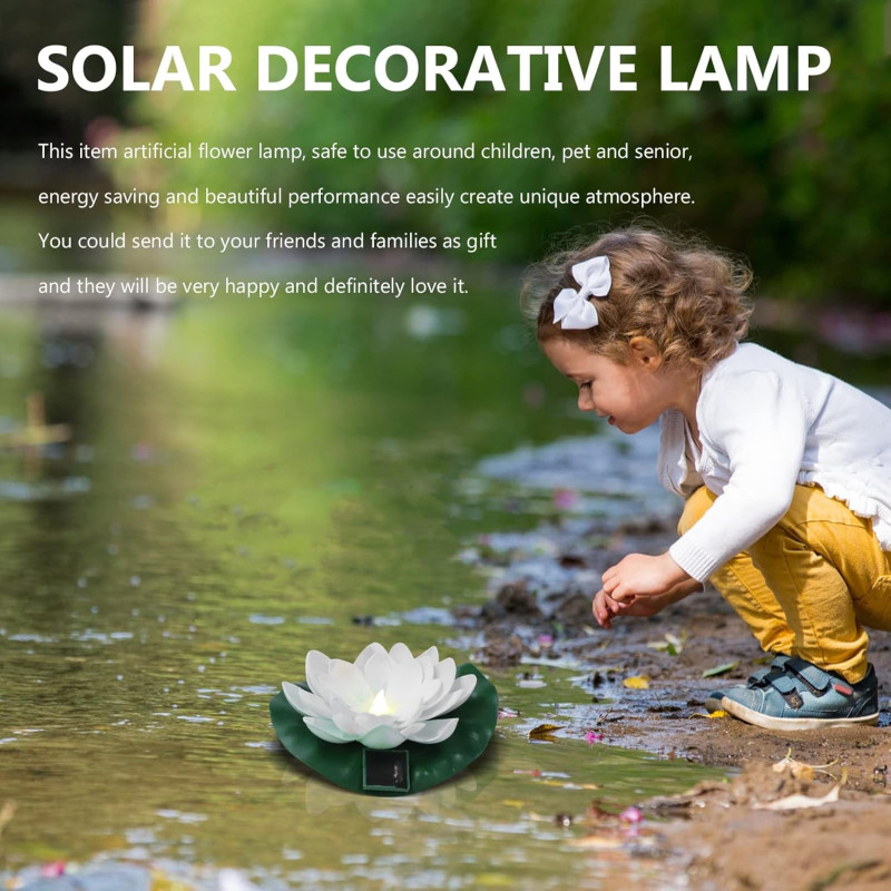 وردة مضية طاقة شمسية BULB