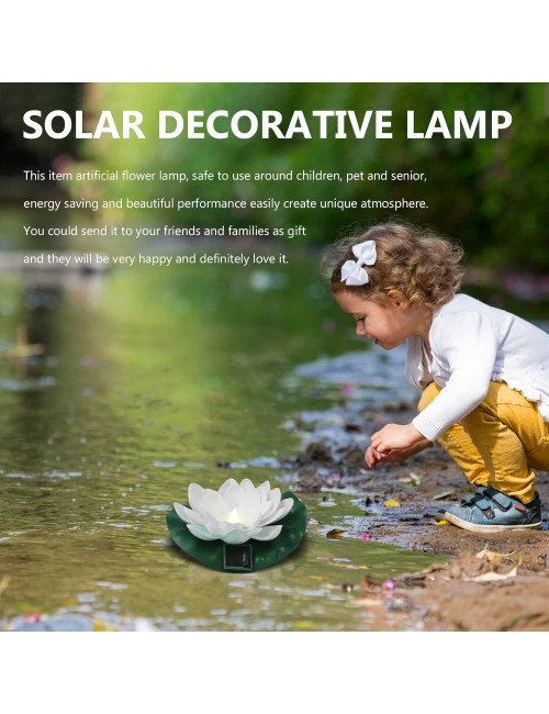 وردة مضية طاقة شمسية BULB