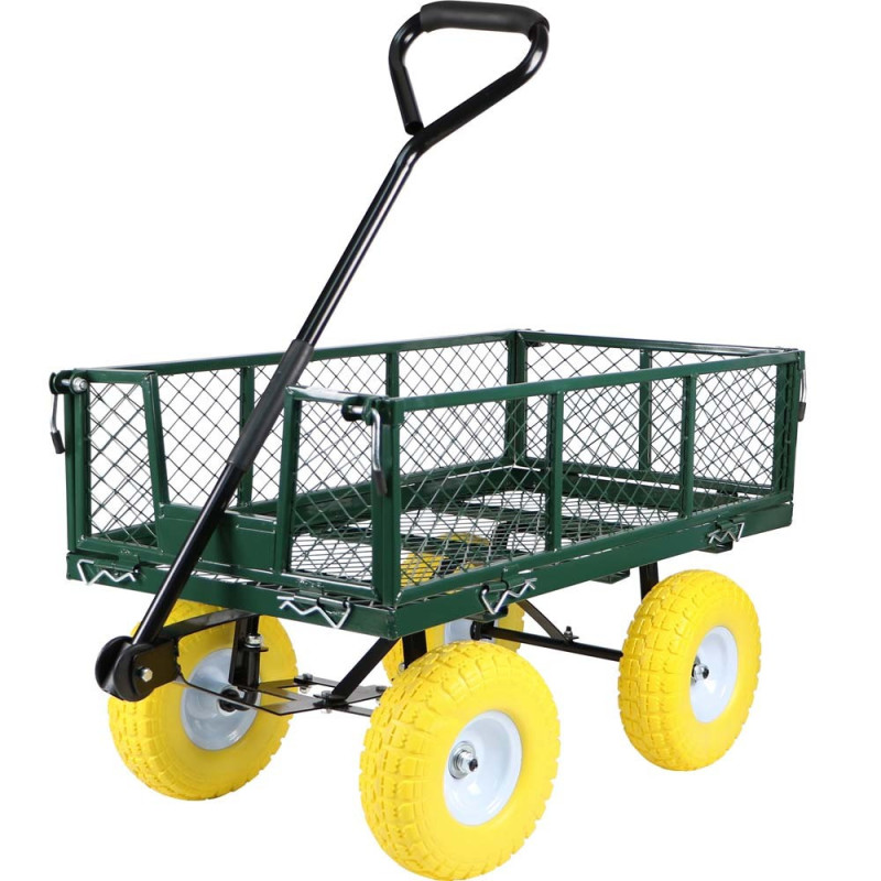 TC1851 GREEN TOOL CART TUBELESS WHEEL 86 X 46 X 53 CM