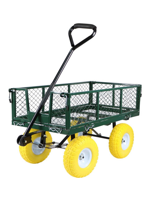 TC1851 GREEN TOOL CART TUBELESS WHEEL 86 X 46 X 53 CM