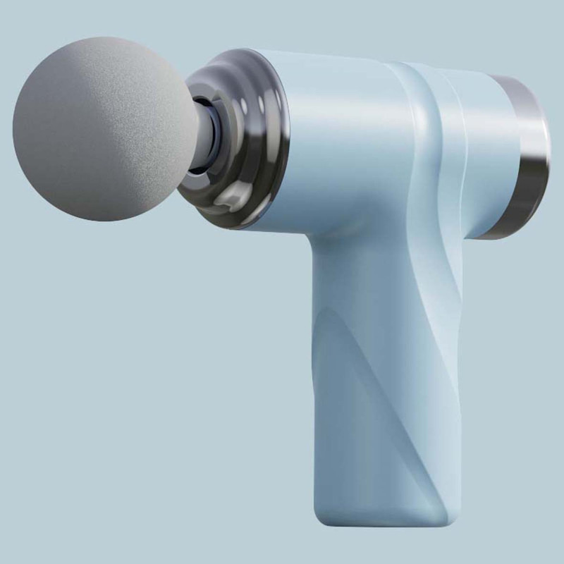 LM-8109 T 3HEAD MINI MASSAGER GUN