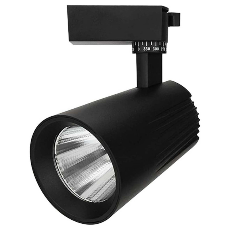 BLACK TRACK WHITE LED LIGHT BRIGHT 50W/6500K H TYPE