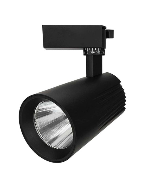 BLACK TRACK WHITE LED LIGHT BRIGHT 50W/6500K H TYPE