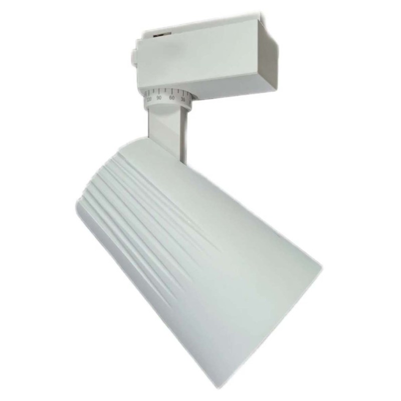 WHITE TRACK WARM WHITE LED LIGHT BRIGHT 50W/3000K H TYPE