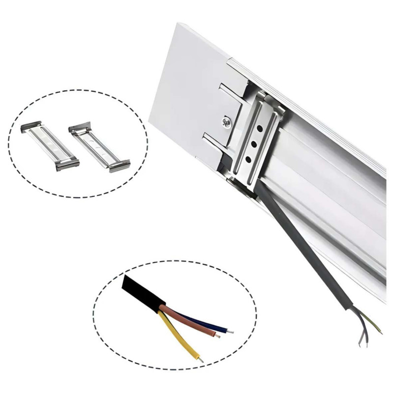 LED لمبة 4 قدم 200 وات ابيض