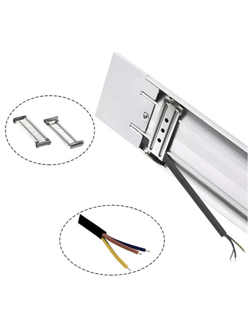 LED لمبة 2 قدم 50 وات ابيض