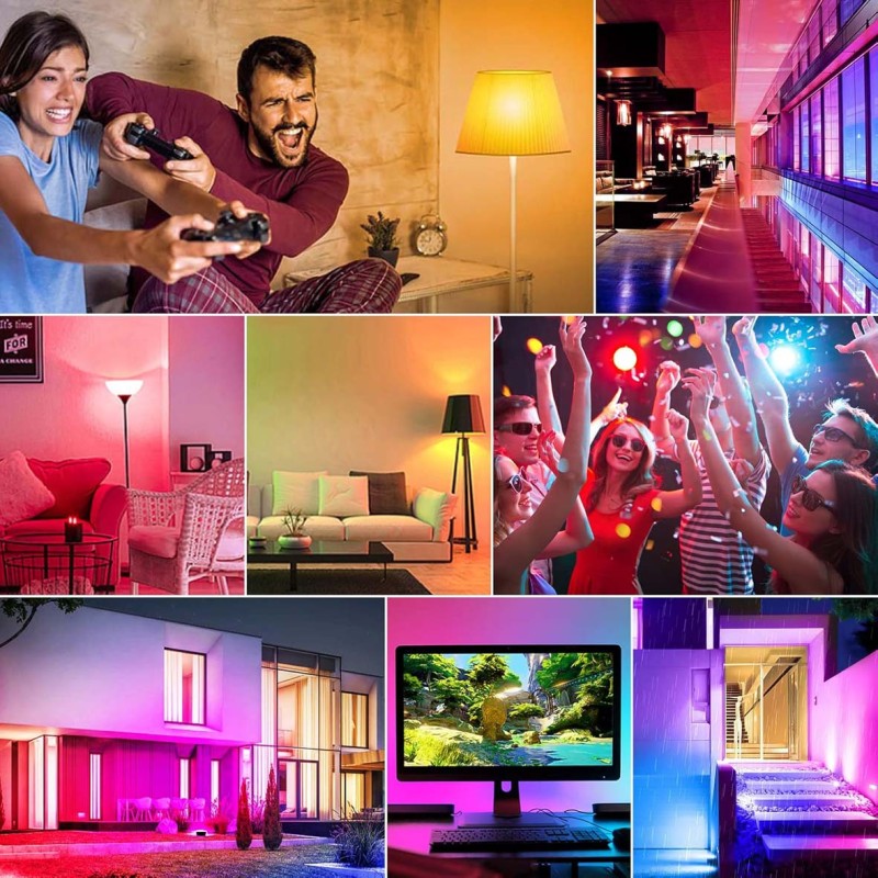 E27 ROUND LED BULB 9W PINK
