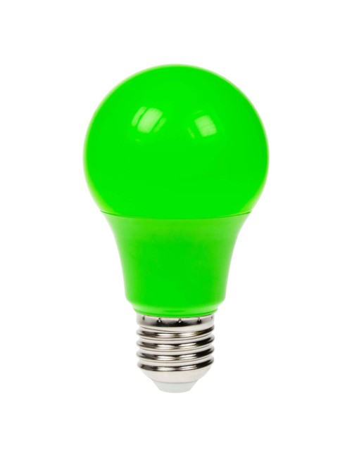 E27 GREEN لمبة مدور 9 وات