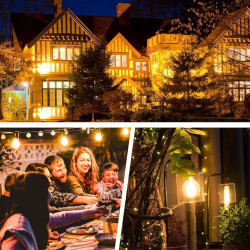 E27 YELLOW لمبة مدور 9 وات