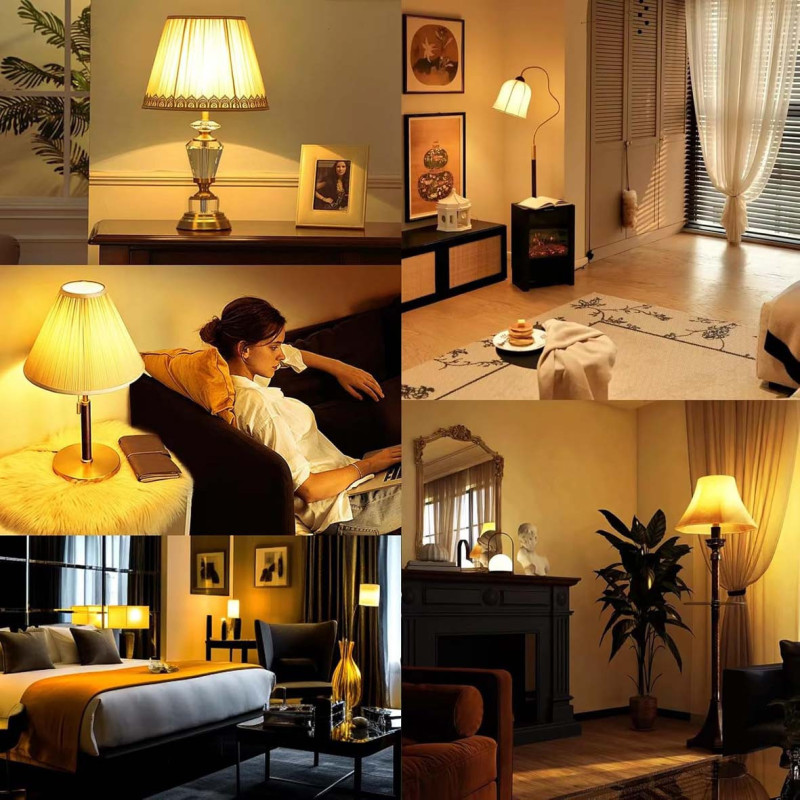 E27 ROUND LED BULB 9W YELLOW