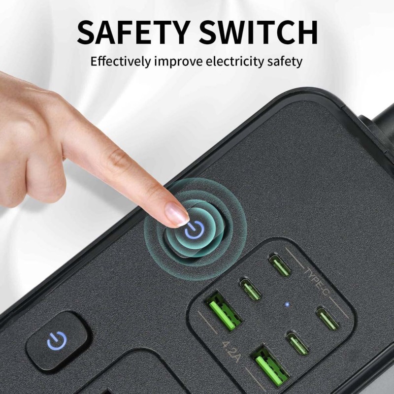 GD-B928 POWER SOCKET 10 IN 1