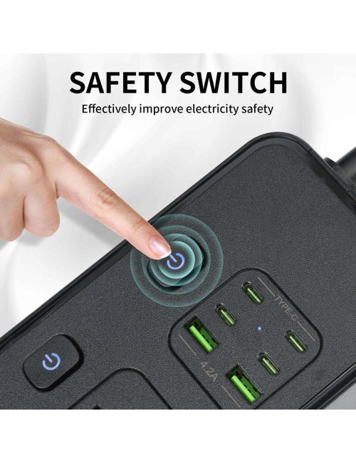 GD-B928 POWER SOCKET 10 IN 1
