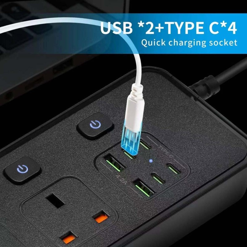 GD-B928 POWER SOCKET 10 IN 1