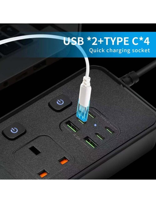 GD-B928 POWER SOCKET 10 IN 1