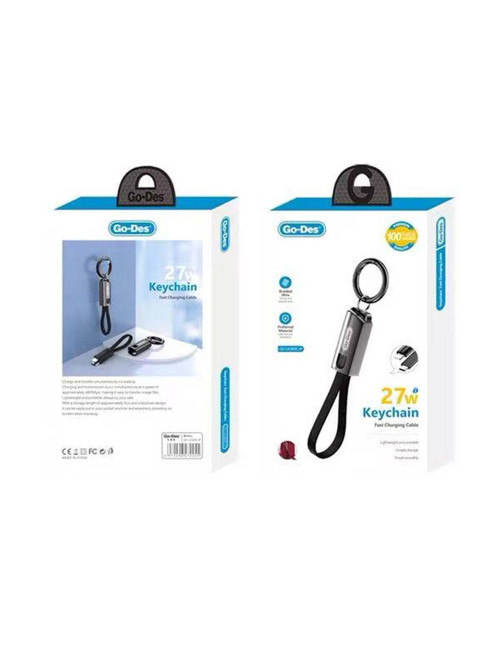 GD-UC683C-IP 2KECHAIN FAST CHARGING CABLE 27W