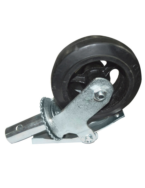 31160 SCAFFOLDING CASTOR WHEEL BREAK WITH COLUMN 6.5inch
