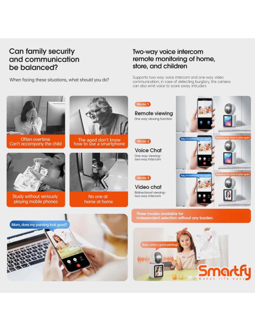 GD-CM101 SMART CAMERA TWO-WAY VIDEO CALL