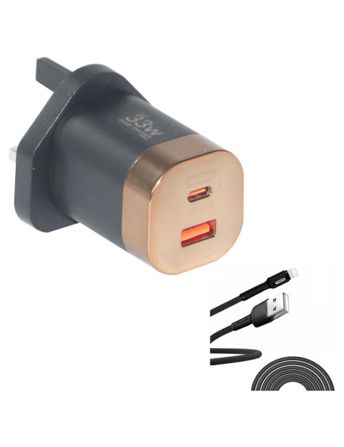 GD-B663 UNIVERSAL TRAVEL CHARGER PD+QC3.0