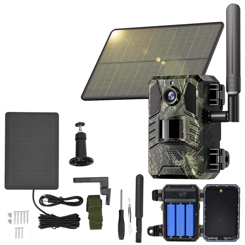 4G SOLAR TRAIL CAMERA HUNTING/SECURITY