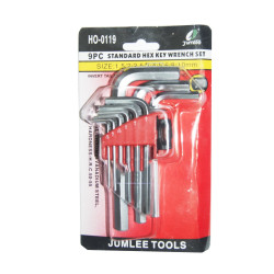 HO-0119 STANDARD ALLEN KEY FLAT 1.5 - 10 MM